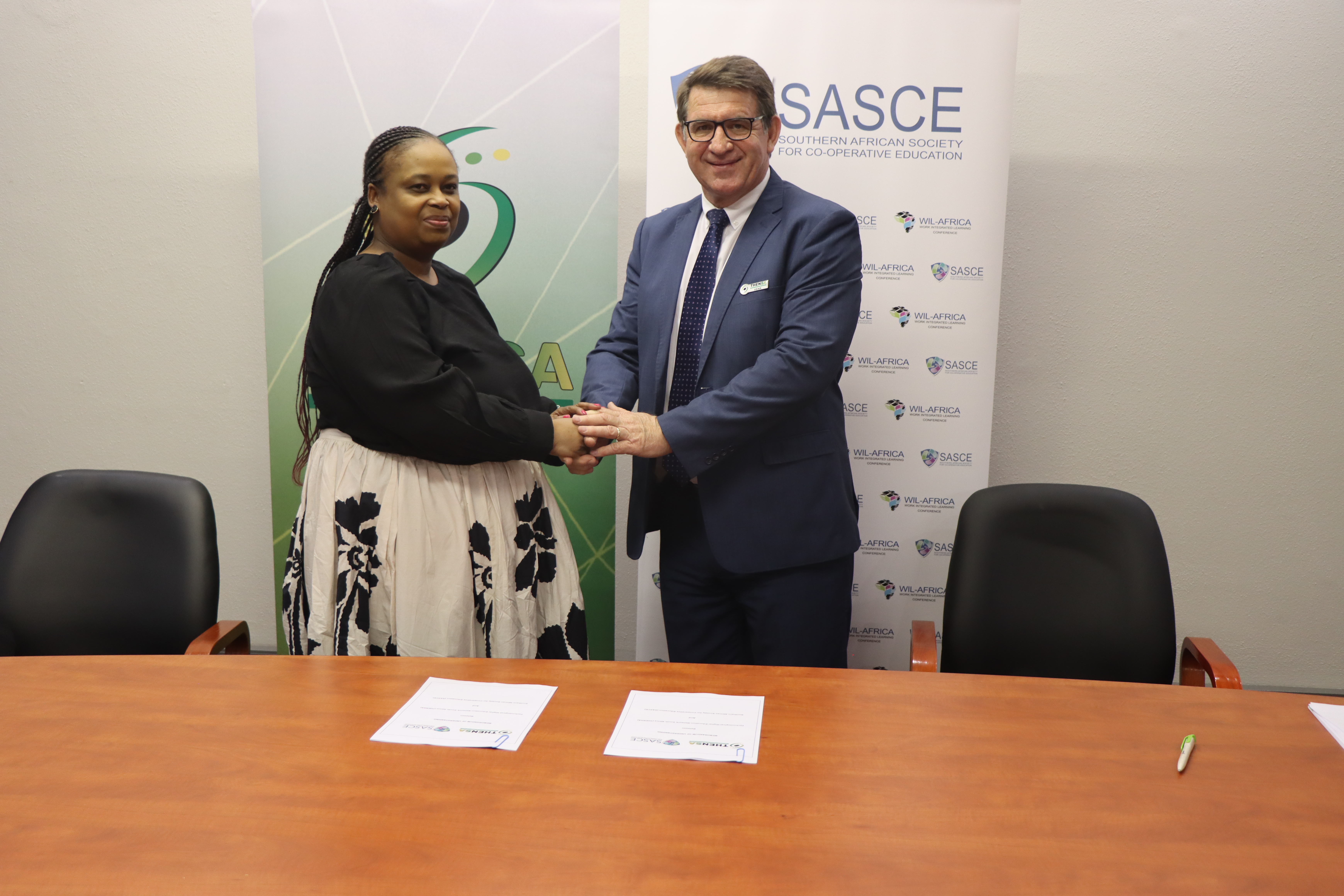 Partnership Handshake Ceremony